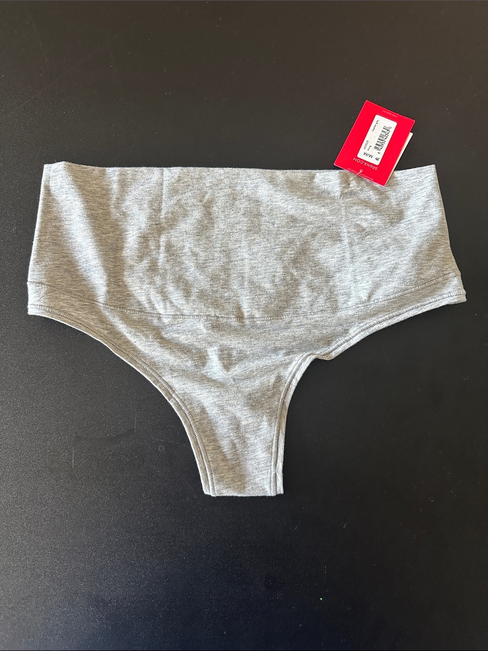 SPANX Heather Gray High-Waist Brief